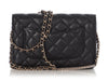 Chanel Black Quilted Caviar Trendy CC Wallet on Chain WOC