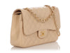 Chanel Jumbo Beige Quilted Caviar Classic Double Flap
