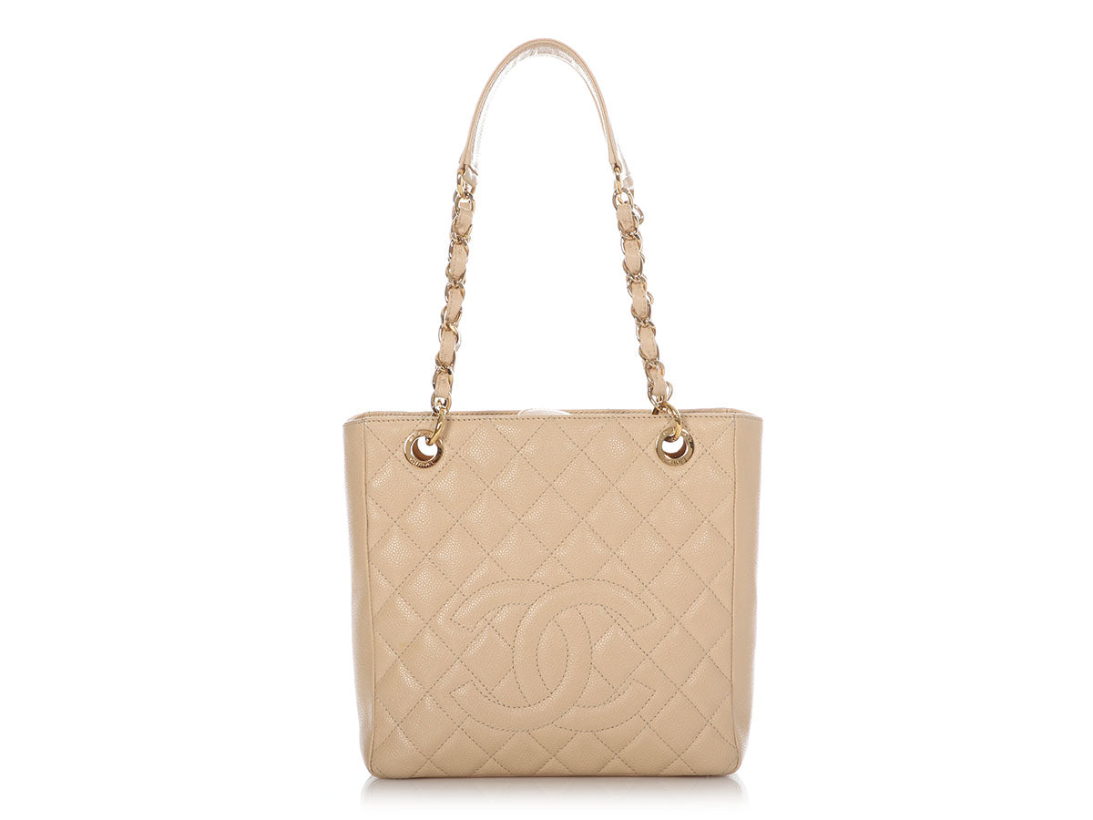Chanel Petit Shopping Tote - Neutrals Totes, Handbags - CHA865499