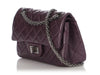 Chanel Purple Quilted Aged Calfskin 2.55 Reissue 224