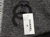 Chanel Charcoal Cashmere Silk Scarf