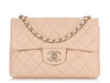 Chanel Light Beige Quilted Lambskin Crossbody Flap