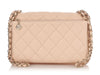 Chanel Light Beige Quilted Lambskin Crossbody Flap