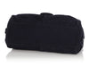 Chanel Dark Navy Quilted Nubuck Ultimate Stitch Side-Zip Flap