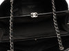 Chanel Medium Black Quilted Patent Mademoiselle Bowler Bag