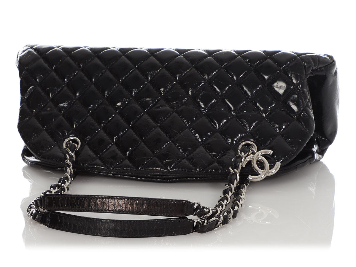 Chanel Classic Patent Jumbo Double Flap Bag
