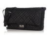 Chanel Maxi Black Aged Quilted Calfskin Reissue Messenger Bag