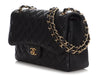 Chanel Jumbo Black Quilted Caviar Classic Double Flap