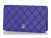 Chanel Electric Blue L-Yen Wallet