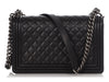 Chanel New Medium Black Quilted Lambskin Boy