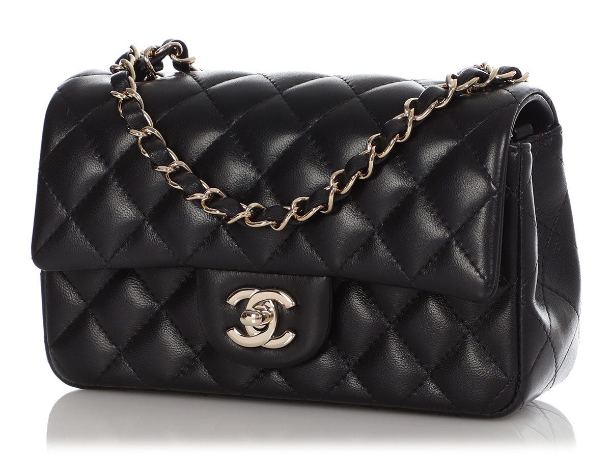 Chanel 22S Mini Rectangular bag caramel lambskin