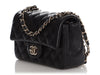 Chanel Mini Black Quilted Lambskin Rectangular Classic