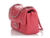 Chanel Mini Pink Quilted Lambskin Rectangular Classic