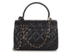 Chanel Medium Black Quilted Lambskin Trendy CC Flap