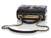 Chanel Medium Black Quilted Lambskin Trendy CC Flap