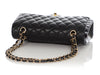 Chanel Medium/Large Black Quilted Lambskin Classic Double Flap