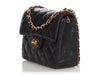 Chanel Mini Vintage Black Quilted Caviar Classic