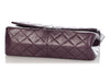 Chanel Purple Quilted Distressed Calfskin 2.55 Reissue 226