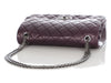 Chanel Purple Quilted Distressed Calfskin 2.55 Reissue 226