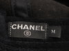 Chanel Black Terry Cloth Baseball Cap