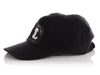 Chanel Black Terry Cloth Baseball Cap