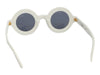 Chanel Vintage 1993 White Round Sunglasses
