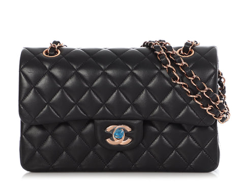 CHANEL Caviar Quilted Classic Zipped Coin Purse Black 1159563