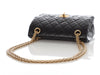 Chanel Mini Black Quilted Distressed Lambskin Reissue