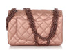 Chanel Mini Copper Pink Quilted Grained Calfskin Reissue