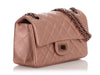 Chanel Mini Copper Pink Quilted Grained Calfskin Reissue