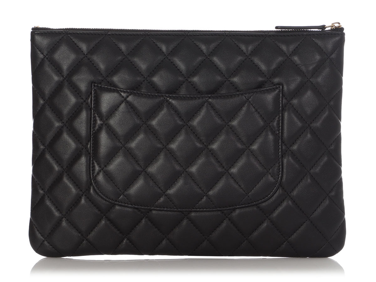 Chanel Laptop Sleeve Quilted Nylon at 1stDibs