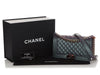 Chanel Old Medium Purple Iridescent Part-Quilted Goatskin Rainbow Boy Bag