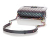 Chanel Old Medium Purple Iridescent Part-Quilted Goatskin Rainbow Boy Bag