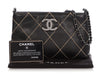 Chanel Black Lambskin Wild Stitch Mini Bag