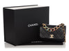 Chanel Small Black Quilted Lambskin Color Match Flap