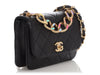 Chanel Small Black Quilted Lambskin Color Match Flap