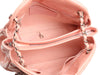 Chanel Large Pink Quilted Patent Just Mademoiselle Bowler