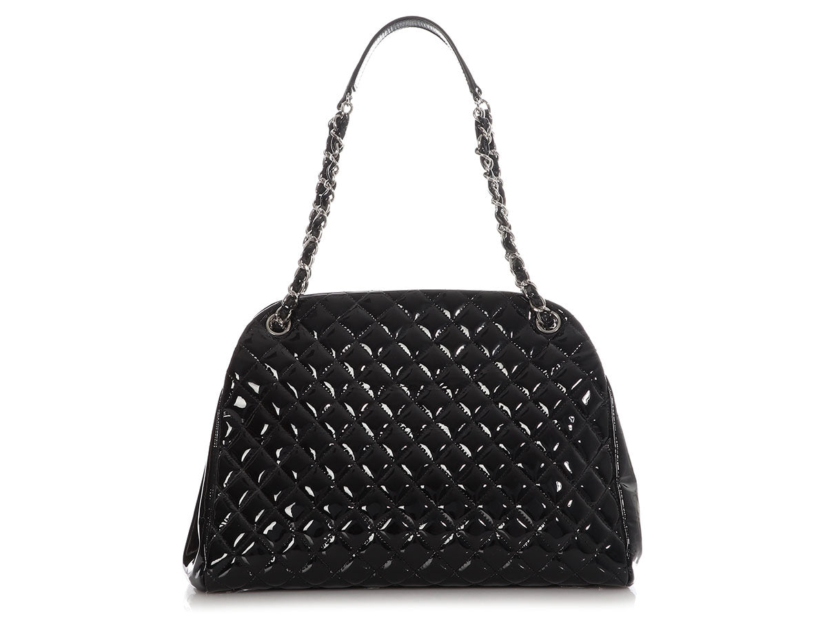 Black Patent Bag 