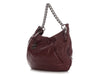 Chanel Burgundy Quilted Smooth Leather Hobo