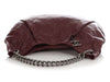 Chanel Burgundy Quilted Smooth Leather Hobo