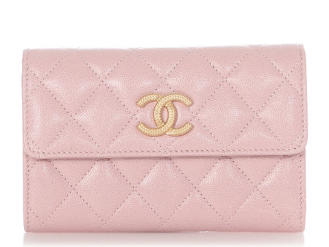 Chanel Pink Quilted Patent Leather Large Boy Bag - Yoogi's Closet