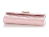 Chanel Pink Quilted Caviar Flap Wallet