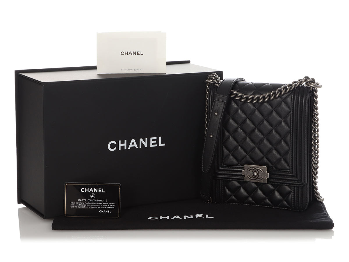 Chanel Small Quilted Trendy CC Clutch With Chain Black Lambskin Gold H –  Coco Approved Studio