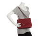 Chanel Jumbo Dark Red Quilted Caviar Classic Single Flap