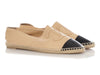 Chanel Beige and Black Espadrilles