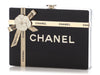 Chanel Black Plexiglass Gift Box Minaudière