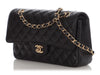 Chanel Medium/Large Black Quilted Caviar Classic Double Flap