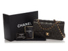 Chanel Medium/Large Vintage Black Quilted Lambskin Classic Double Flap