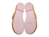 Chanel Pink Tweed and Jute Thong Sandals