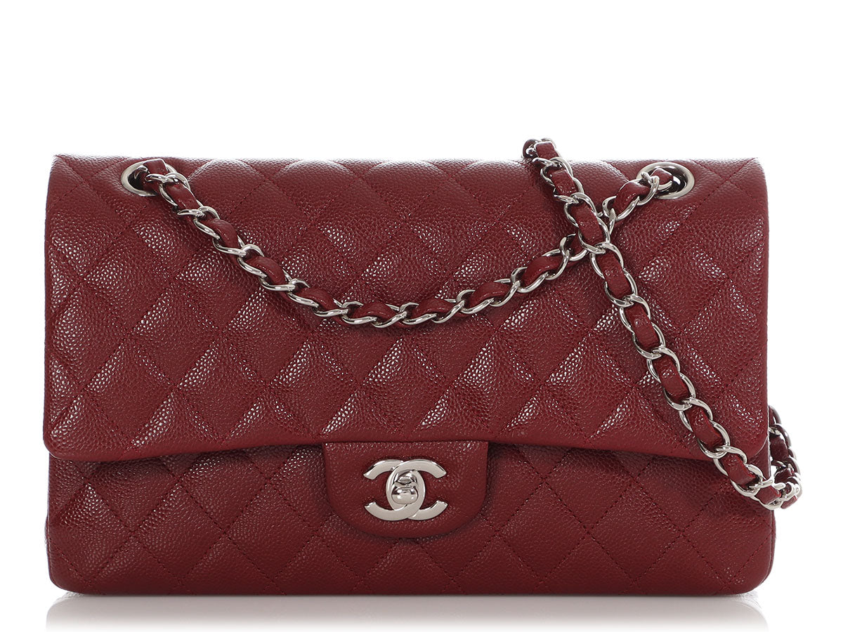 Dark red chanel bag Clearance